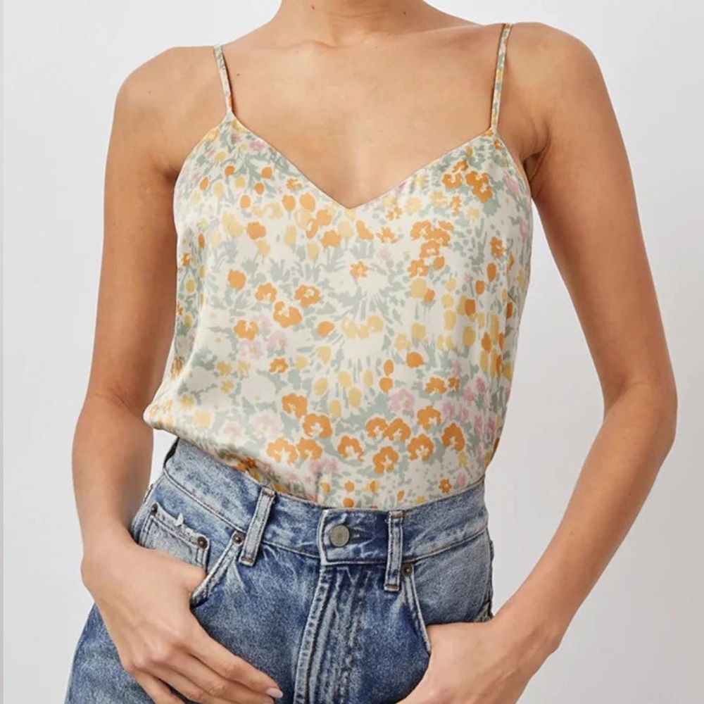 Rails Paola Top in Summer Meadow Size M